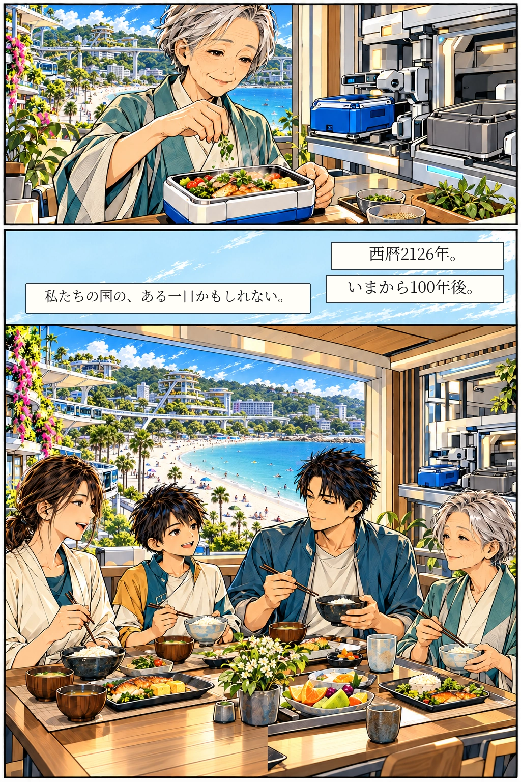 第1話 P07。西暦2126年。