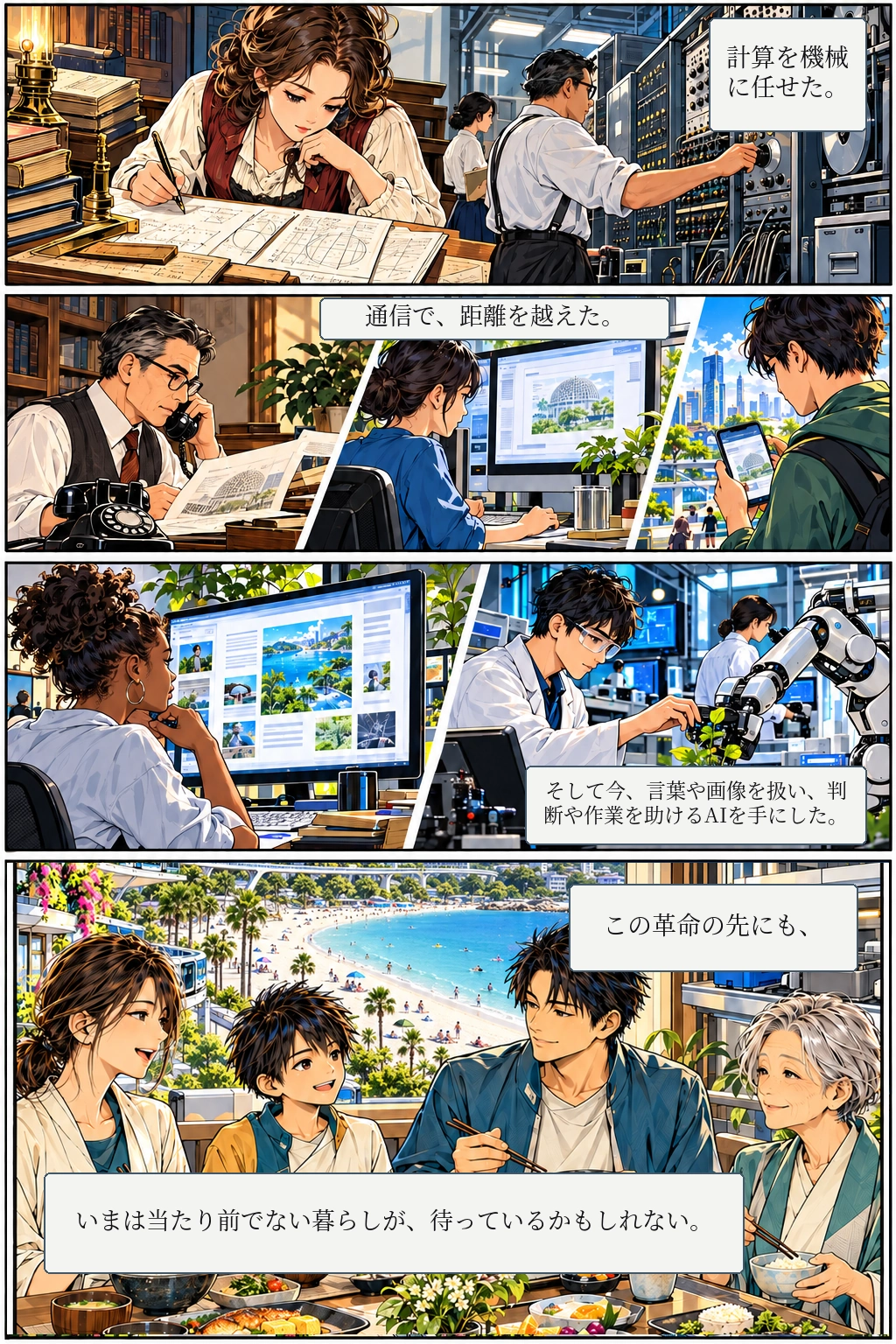 第1話 P12。情報、そしてAI。