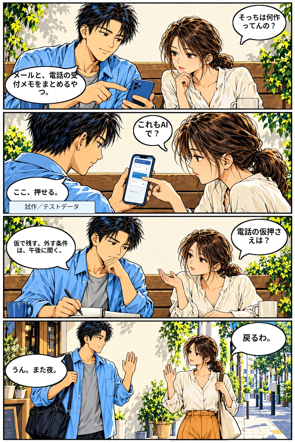 第1話 P24。文章の、その先へ。