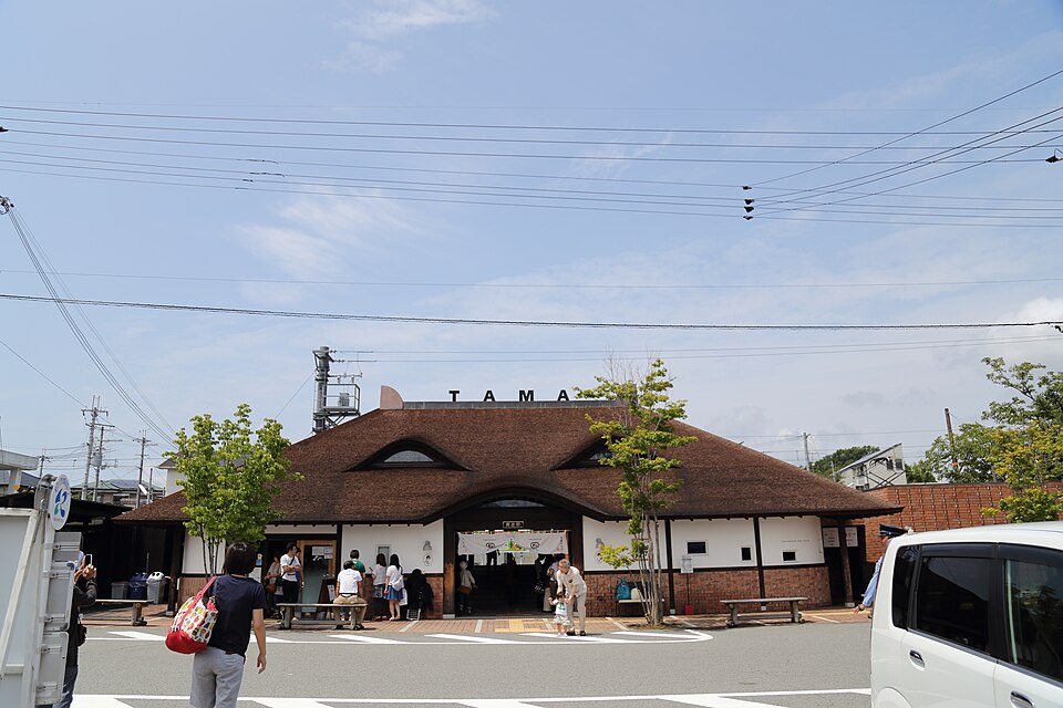 撮影当時の貴志駅の外観