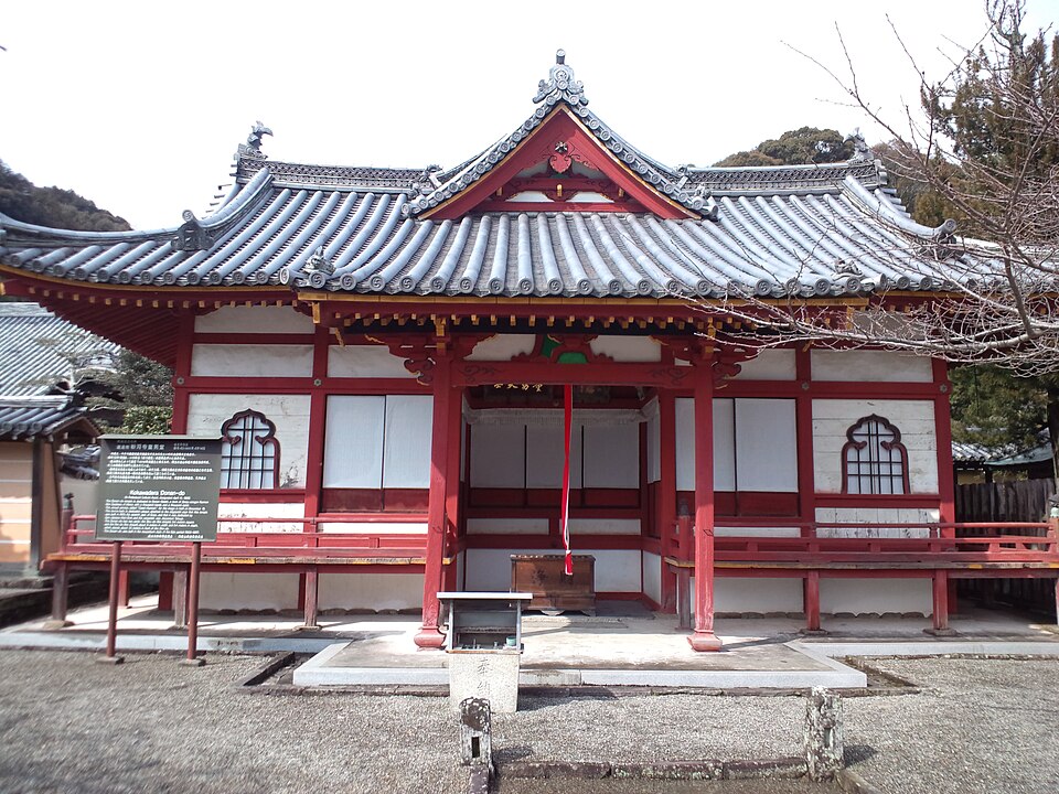 粉河寺の童男堂の外観