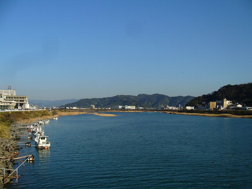 2007年撮影、安諦橋から望む有田川