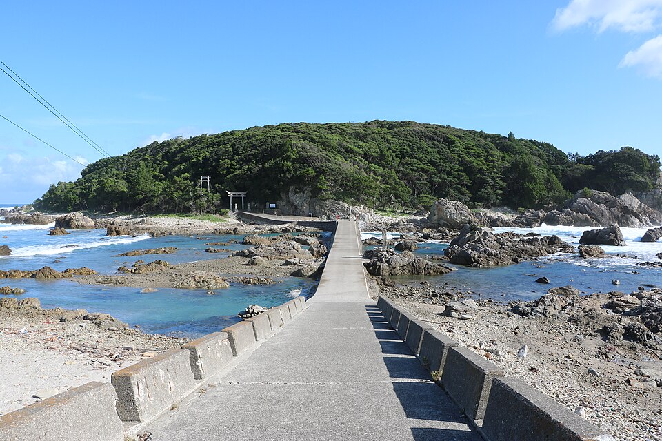 2019年撮影、江須崎と緑の島